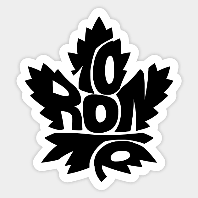 Toronto Sticker by Seanings